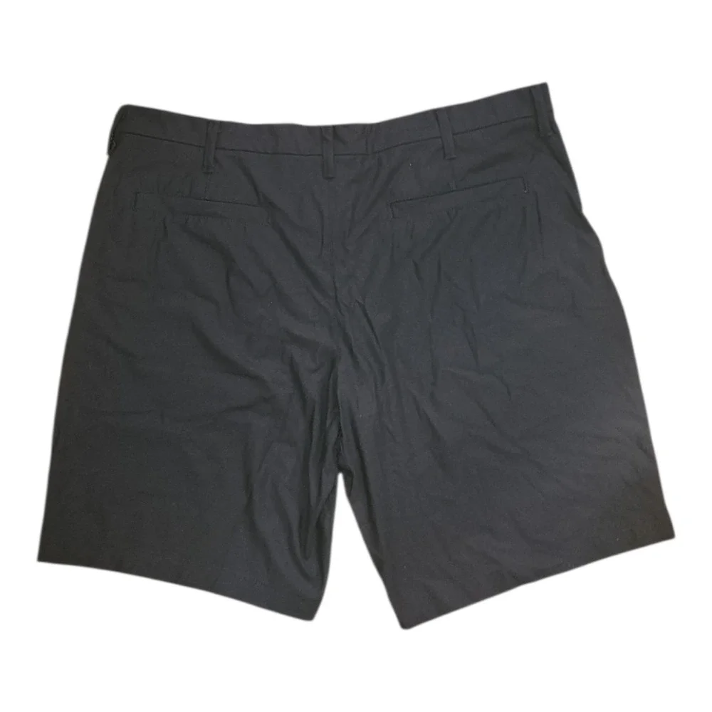 Swisstech Shorts Mens‎ Size 40 Solid Black Pockets Casual Chino Performance